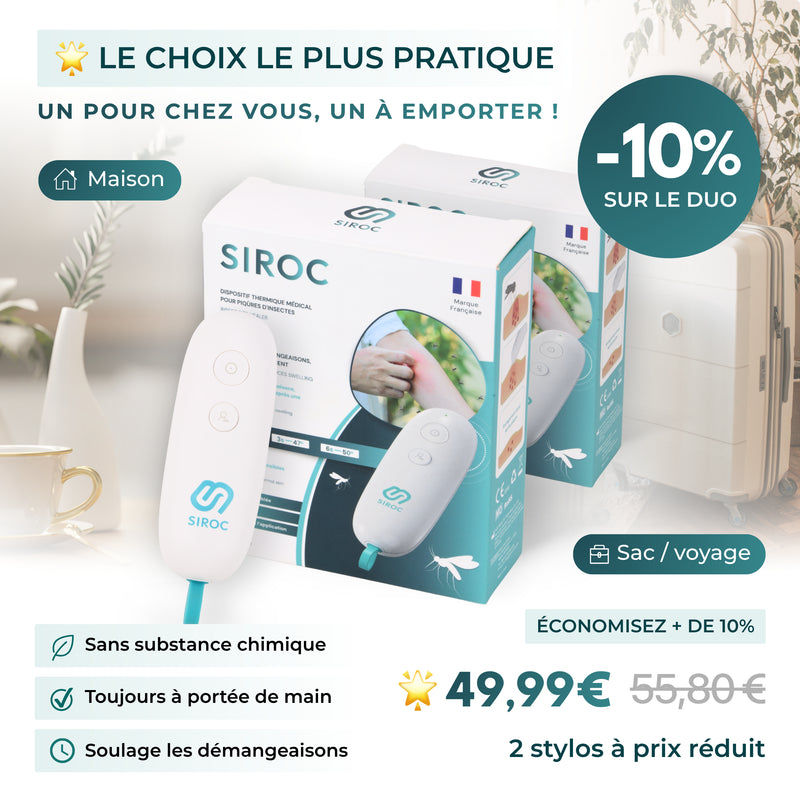 Stylo Anti-démangeaisons Néo Pack Duo